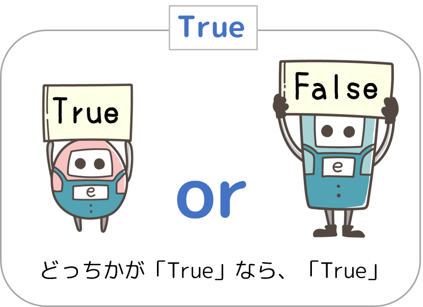 「or」の説明